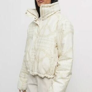 Urban Outfitters BGD Paisley Print Isla Puffer Jacket - Size XS